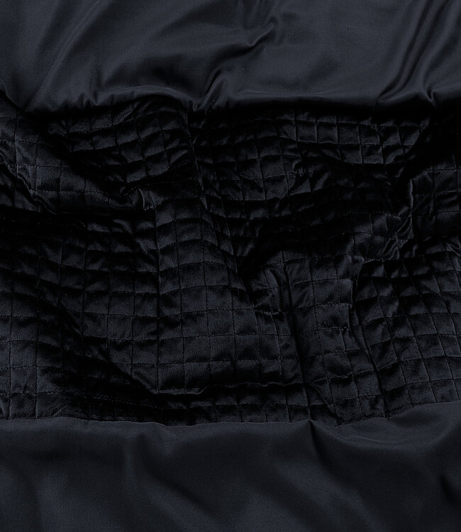 Fluwelen band zwart 240 x 220