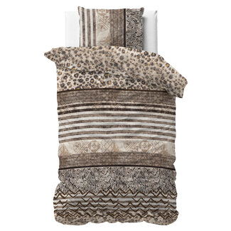 Sleeptime Knusse Panter Bruin 140 x 220