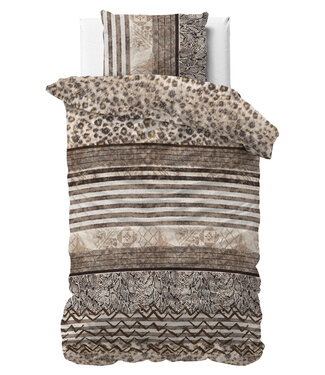 Sleeptime Knusse Panter Bruin 140 x 220