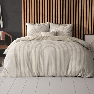 Lobna beige 240 × 200/220 - Duvet Cover