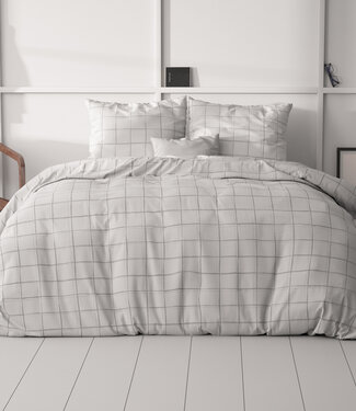 Sleeptime Geruit Grijs 140 x 220