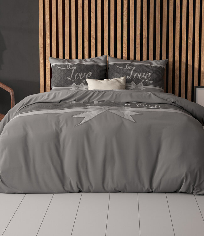 Pure Liefde Grijs 200 x 200/220