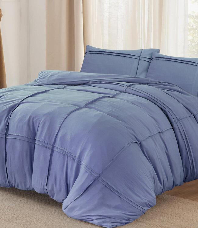 DD Gewassen getuft Blauw 200 x 200/220