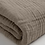 Mousseline taupe 90 x 200 + 30