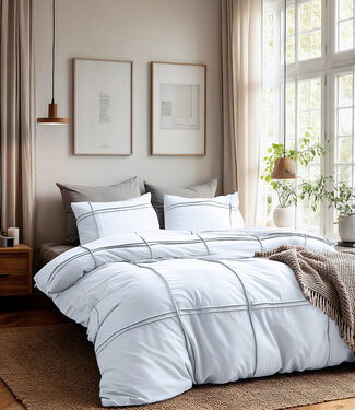 DD Gewassen getuft Wit 140 x 200/220