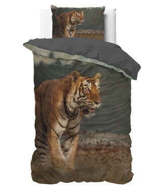 Sleeptime Natuur Tijger Taupe 140 x 200/220