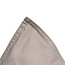 Egyptisch katoen uni-dekbedovertrek taupe 200 x 200/260