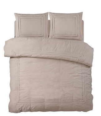 Sleeptime Getailleerd taupe 240 x 200/220