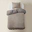 Flanell Art Taupe 140 × 220 - Bettbezug