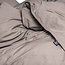 Egyptisch katoen uni-dekbedovertrek taupe 200 x 200/260