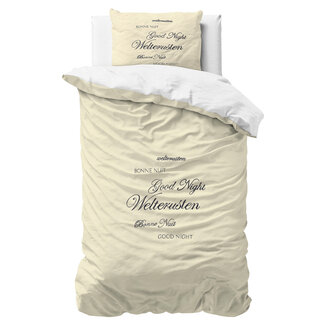 Sleeptime Good night cream 140 × 220 - Duvet Cover