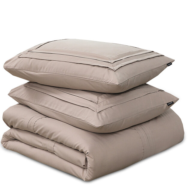 Getailleerd taupe 240 x 200/220
