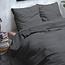 Sleeptime Flanell Jason Anthrazit 140 × 220 - Bettbezug