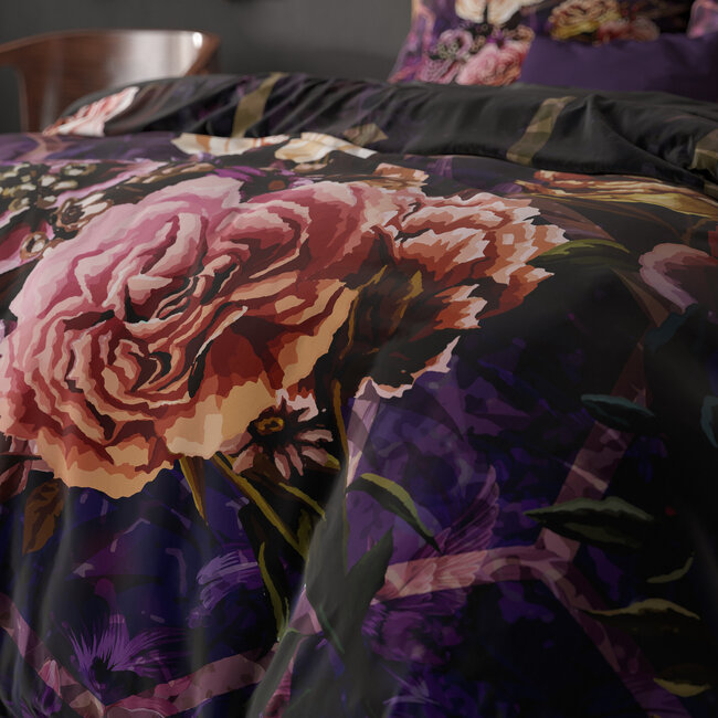 Sleeptime Marise Lila 240 × 200/220 - Bettbezug