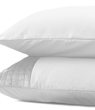 Sleeptime Slopen met witte fluwelen band, 2 stuks, 60 x 70