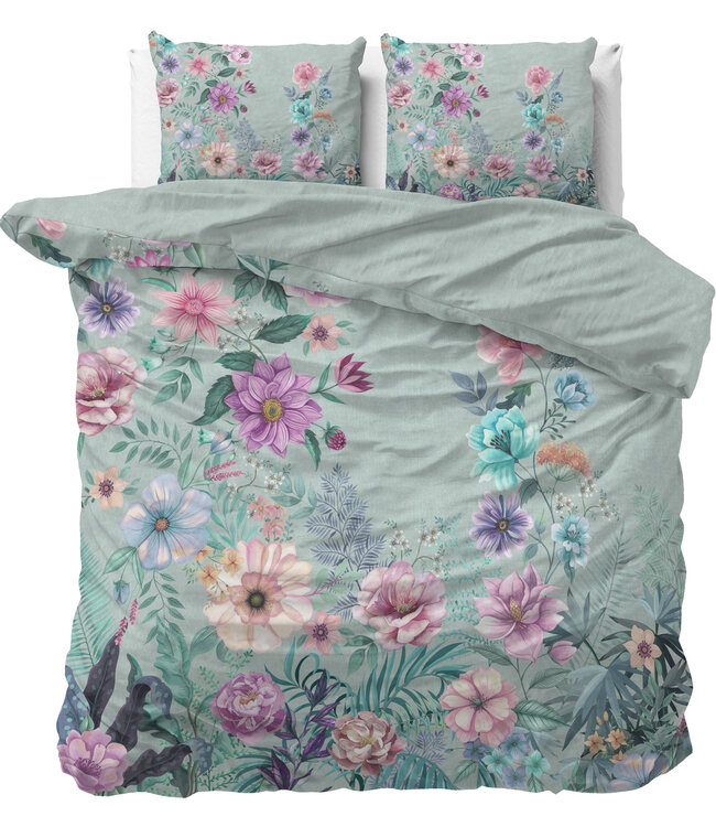 Flore Blauw 240 x 220