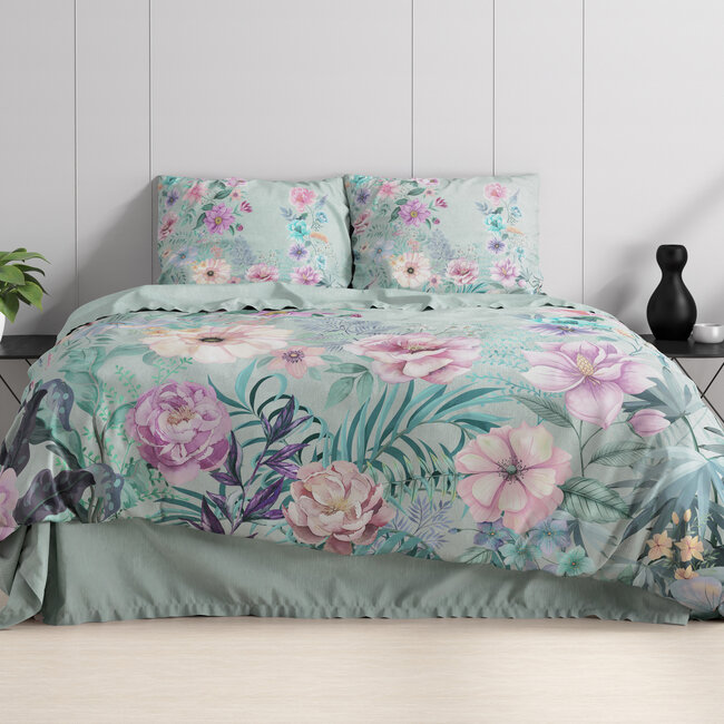Flore Blauw 240 x 220