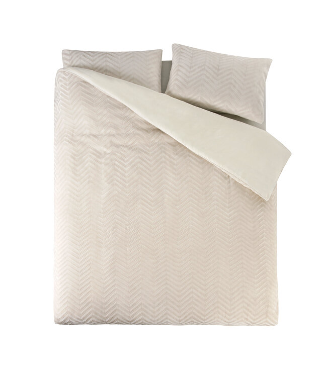 Chevron Teddy Crème 240 x 200/220