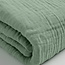Mousseline groen 180 x 200 + 30