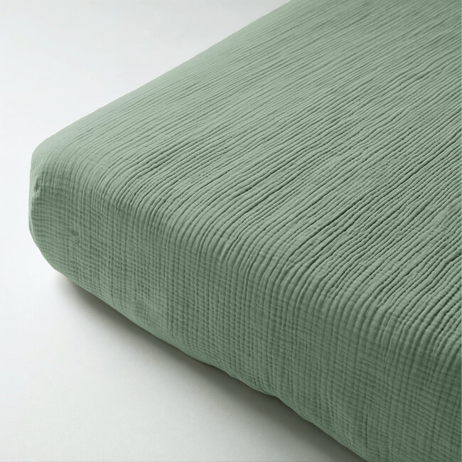 Mousseline groen 180 x 200 + 30
