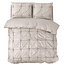Punch pintuck taupe 240 x 200/220