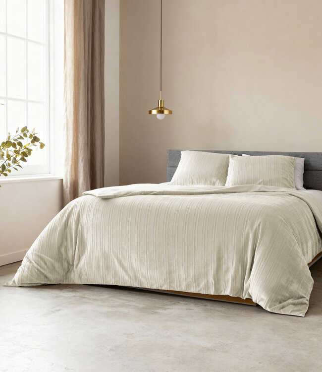 Fluwelen voering beige 240 x 200/220