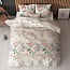 Mooie bloem beige 140 x 220