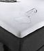 Waterdichte molton matrasbeschermer / incontinentie-topper hoeslaken 90 x 200 cm
