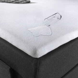 Dreamhouse Waterdichte molton matrasbeschermer / incontinentietopper hoeslaken 200 x 220