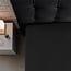 Dreamhouse Double Jersey 220 gr. Fitted sheet Black 140 × 200/220