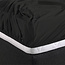 Dubbel Jersey 220 gr. Hoeslaken Zwart 140 x 200/220