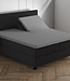 Dubbel Jersey 220 gr. Splittopper Hoeslaken Grijs 180 x 200/220