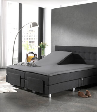 Dreamhouse Splittopper Katoen Hoeslaken Grijs 160 x 210