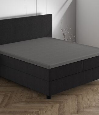 Dreamhouse Dubbel Jersey 220 gr. Topper Hoeslaken Grijs 140 x 200/220