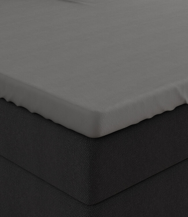 Dubbel Jersey 220 gr. Topper Hoeslaken Grijs 140 x 200/220