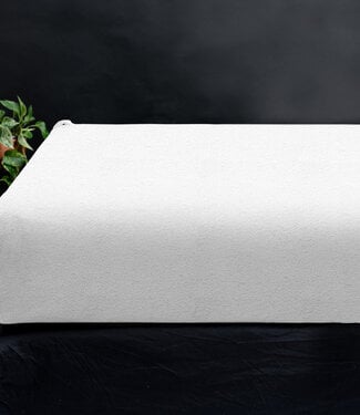 Sleeptime Teddy hoeslaken wit 180 x 200 cm