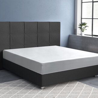 Primaviera Deluxe Satijnen hoeslaken wit 120 x 200