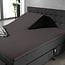 Dreamhouse Split-Topper-Spannbettlaken aus Baumwolle, Anthrazit, 160 × 220