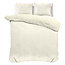 Sleeptime Velvet Uni Dekbedovertrek Crème 200 x 220