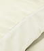 Velvet Uni Dekbedovertrek Crème 200 x 220
