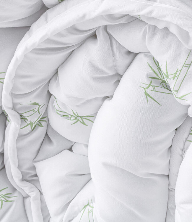 Bali Bamboe Touch Dekbed Wit 240 x 200