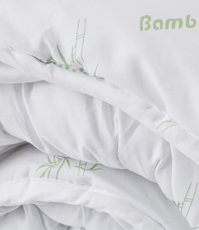 Bali Bamboe Touch Dekbed Wit 240 x 200