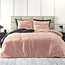 Sleeptime Velvet plain duvet cover pink 140 × 220 cm