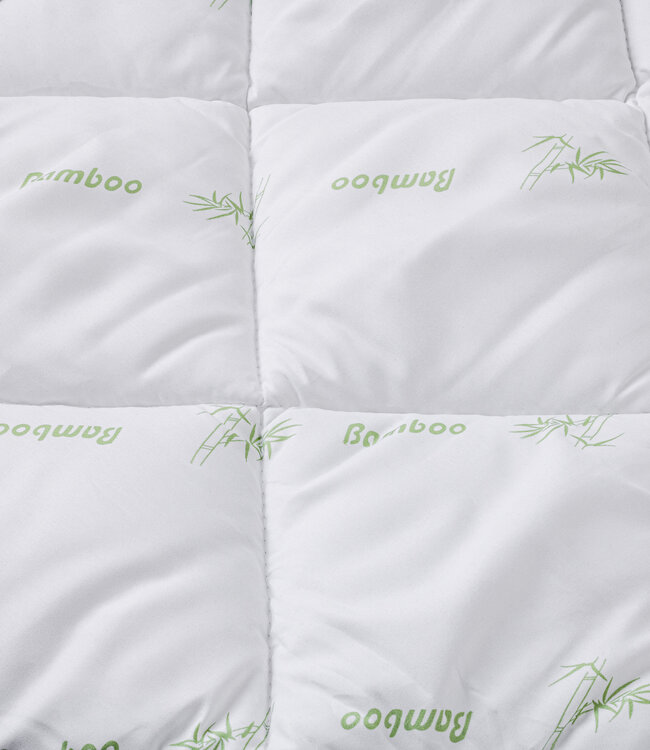 Bali Bamboe Touch Dekbed Wit 240 x 200