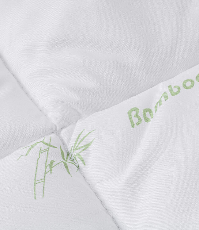 Bali Bamboe Touch Dekbed Wit 240 x 200