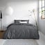 Primaviera Deluxe Uni Satin-Bettbezug Anthrazit 200 × 200/220