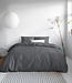 Uni Satijn Dekbedovertrek Antraciet 200 x 200/220
