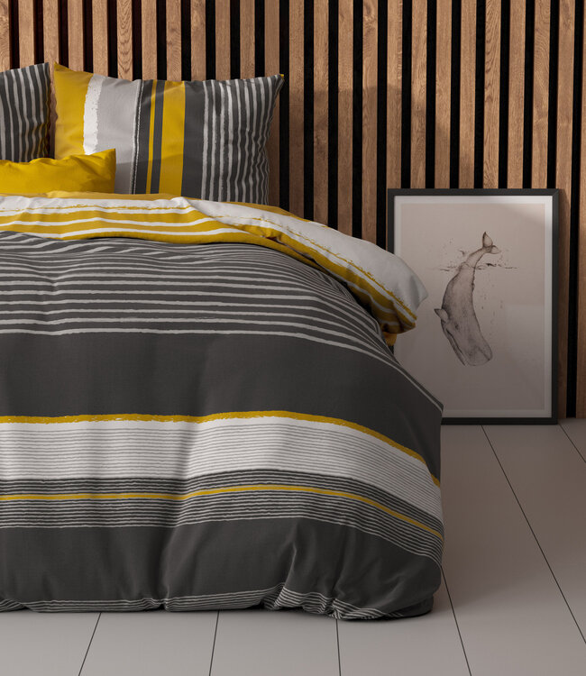 Drake Dekbedovertrek Zwart 140 x 220