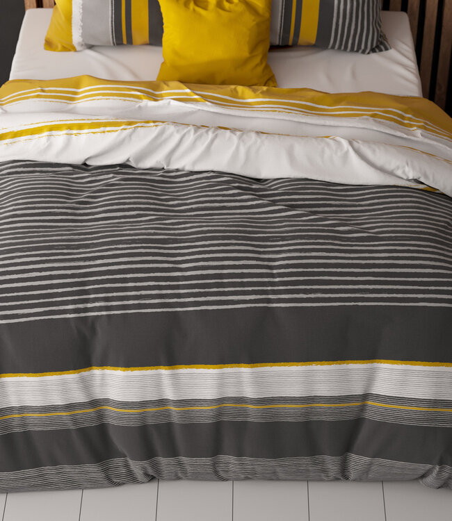 Drake Dekbedovertrek Zwart 140 x 220