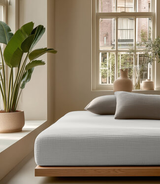 Dreamhouse Mousseline crème 90 x 200 + 30